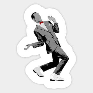 Pee Wee Herman Dance Sticker